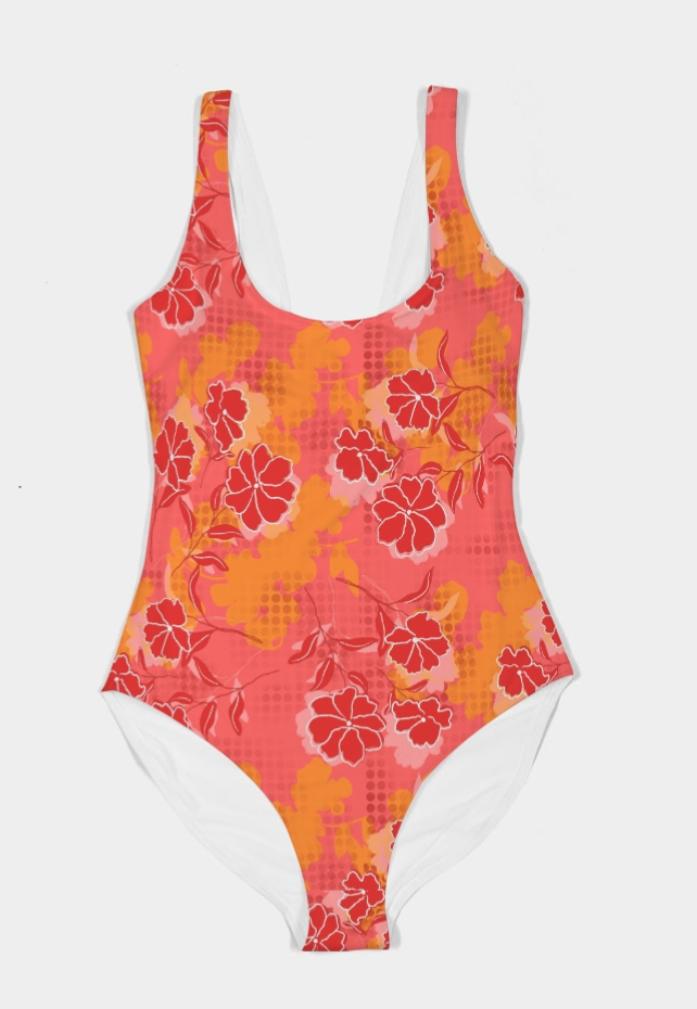 Floral Cutout Print