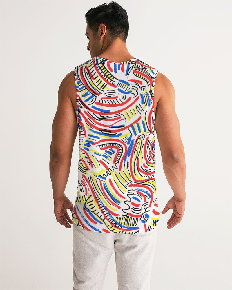 Graffiti  Summer Men's Sport Tank